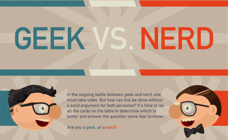 Bin ich Nerd oder Geek? - "Geeks vs Nerds" von MastersInIT.org