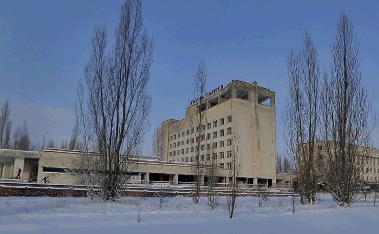 Prypjat: Hotel Polissya - yandex.ru