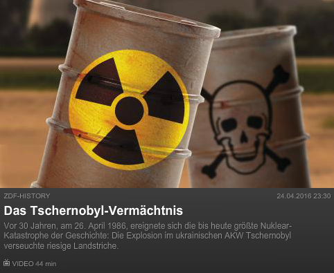 ZDFHistory: Das Tschernobyl-Vermächtnis