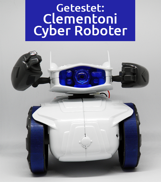 Getestet: Clementoni Cyber Roboter, ein Bluetooth-programmierbares Lernspielzeug
