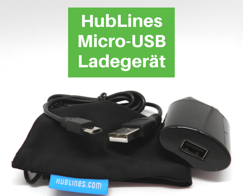 HubLines Micro-USB Ladegerät Schnellladen Adapter Stecker Smartphone