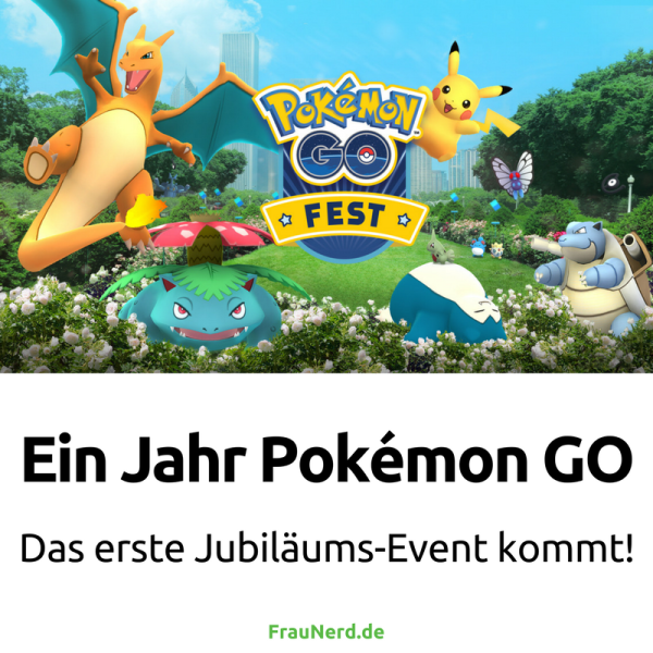Ein Jahr Pokémon GO- Das erste Jubiläums-Event kommt!